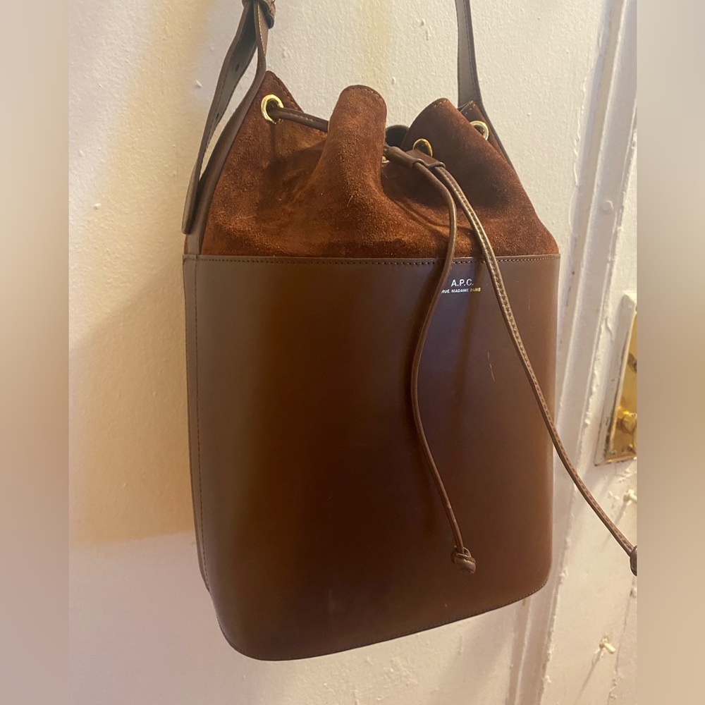 A.P.C. Midi Bucket Bag